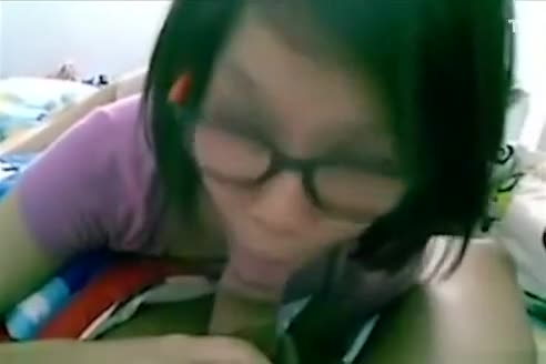 Crazy Webcam movie with Blowjob, Asian scenes