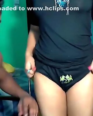 Crazy Homemade video with Indian, Couple scenes