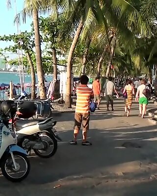 Strand hoeren in pattaya, thailand