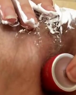 Chlpaté pička holenie krém